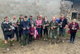 Wet day for the 77th Cheriton Fitzpaine Ploughing Association match
