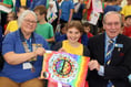 100+ children took part in Crediton Lions Peace Poster competition
