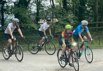 Two charities share £3,008 from Sandford Slammer cycle event
