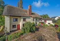 Farmhouse for sale backs onto countryside and is nearly 500 years old