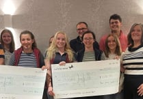 Bow YFC presents £2,500 each to FORCE and Devon Air Ambulance
