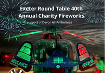 A Firework Display to 'The Greatest Showman' for Devon Air Ambulance
