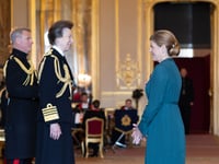 Mid Devon woman receives MBE for services to education
