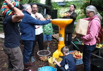 Apple pressing day went well at Penstone
