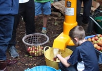 Apple pressing day went well at Penstone
