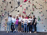 Charity provides mental health support through rock-climbing therapy
