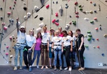Charity provides mental health support through rock-climbing therapy
