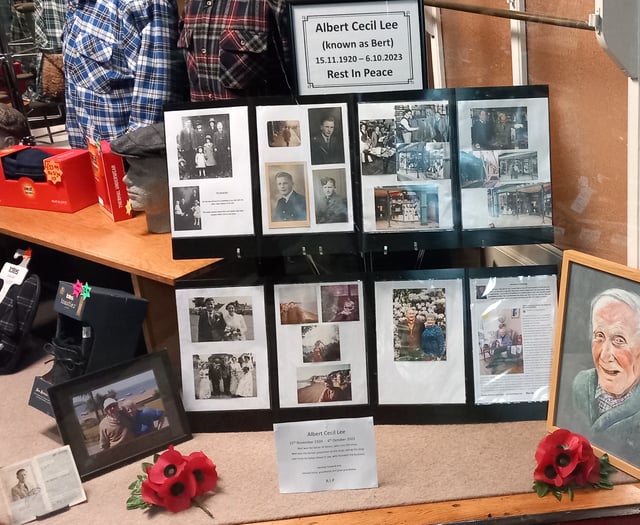 Former Crediton shopkeeper Bert Lee (102) to be remembered tomorrow
