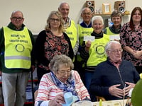 Crediton Boniface Rotary donates £2,400 to two local charities