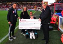Exeter City Football Club event raises thousands for Pete and his family

