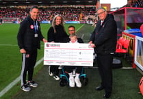Exeter City FC event raises thousands for Pete and his family
