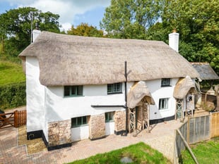 "Charming" cottage for sale was once a church house 