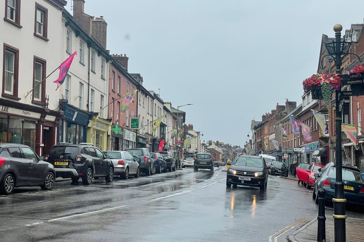 Devon County Council is considering parking meters on Crediton High Street and Crediton Town Council would like your views.  AQ 2179