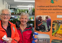 Shoppers generous in donating to Crediton Children’s charity
