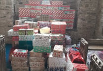 93 shoe boxes leaving Coldridge for children in Bulgaria

