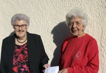 Devon Air ambulance receives donation of £500 from Sheila