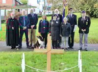 Garden of Remembrance Blessed at Crediton
