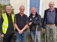 Autumn clean up at Sandford
