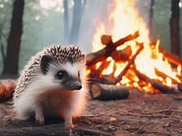 Keep hedgehogs in mind this bonfire night!