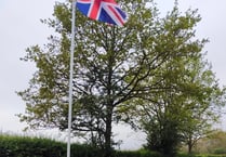 Crediton Boniface Rotary flag and flagpole stolen