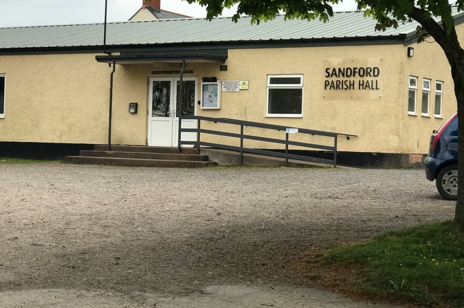 Sandford Parish Hall.