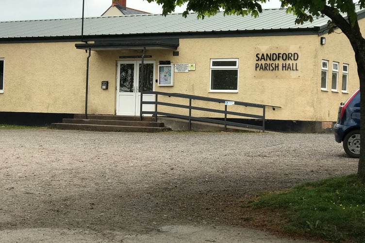 Sandford Parish Hall.