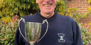 Paul won the Doug Cooper Cup at Okehampton Golf Club