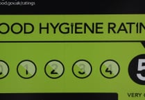 Food hygiene ratings given to three Mid Devon establishments