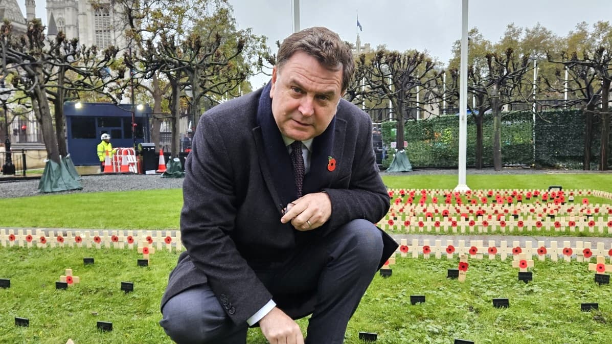 Central Devon MP honoured fallen local heroes at Garden of Remembrance 