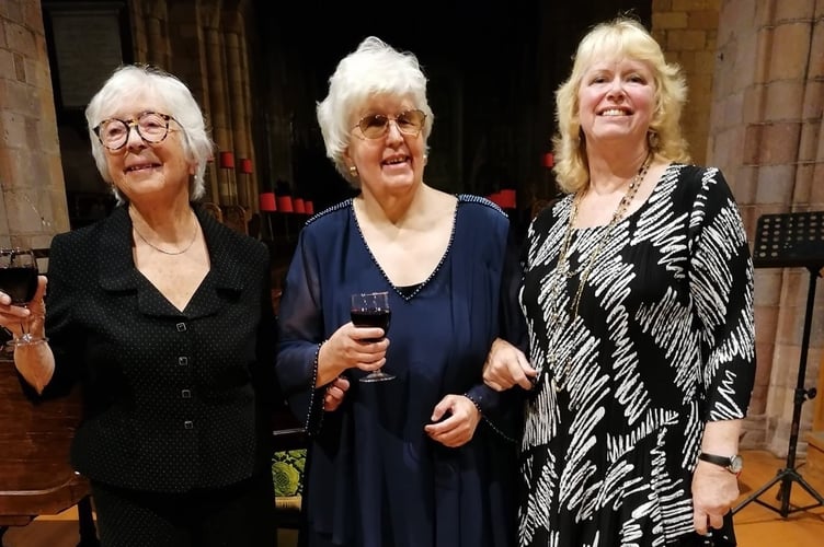 Jeanette Massocchi, Anne Wilkins and Penny Pearkes.