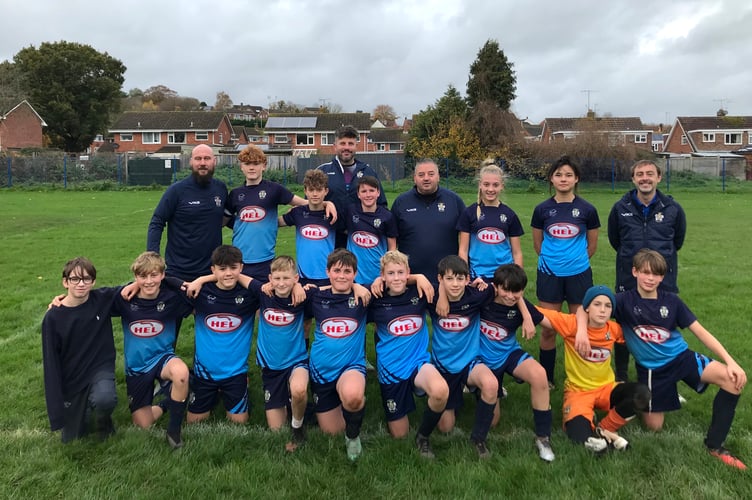 Crediton Youth U13’s.
