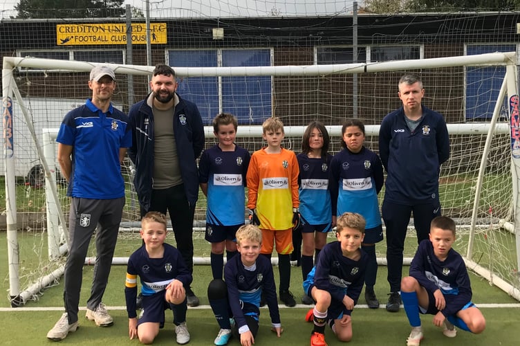 Crediton Youth U10 Panthers.