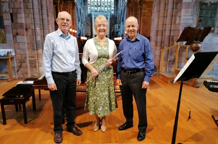 Peter Gilks and Tina and Nigel Guthrie.