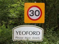 Yeoford road warning issued

