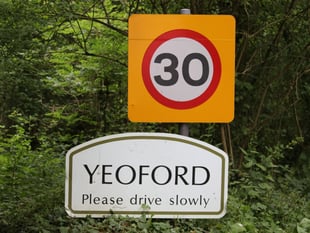 Yeoford road warning issued
