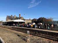 Tarka Line trains from Exeter to Barnstaple at bursting point!
