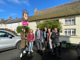 Campaign to purchase Drewsteignton pub reaches target
