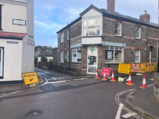Gas works finished on schedule