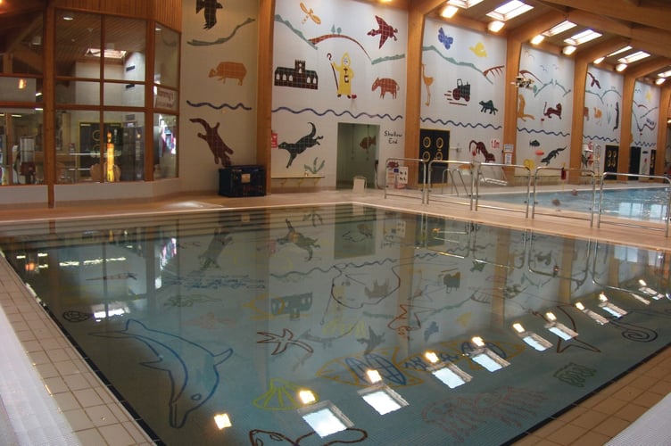 The learner pool at Lords Meadow Leisure Centre.