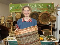 Basket maker Jane spoke to Colebrooke WI
