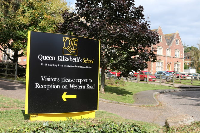 Queen Elizabeth's School in Crediton.