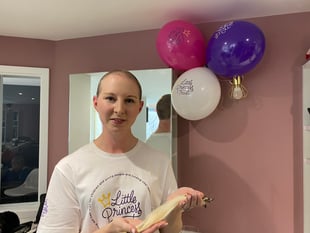 Local fundraiser, Star donates her long hair to charity
