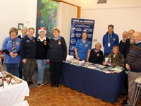 Crediton and District Lions Christmas Craft Table Top Sale success
