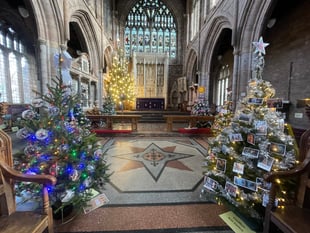 Don’t miss Crediton Christmas Tree Festival