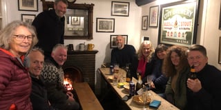 The Drewe Arms Community Society get the keys to the pub!
