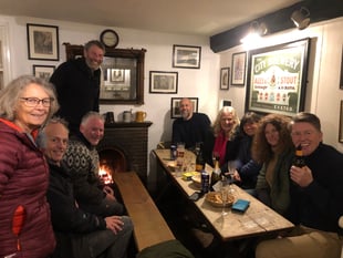 The Drewe Arms Community Society get the keys to the pub!
