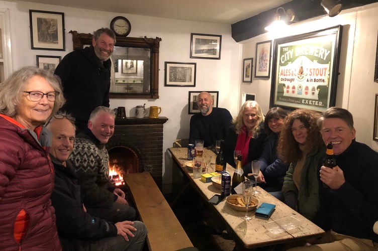 Back in the pub after 14 months closed!