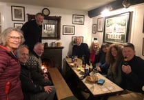 The Drewe Arms Community Society get the keys to the pub!
