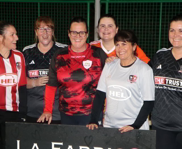 Exeter City Women’s Walking Football boost for female football
