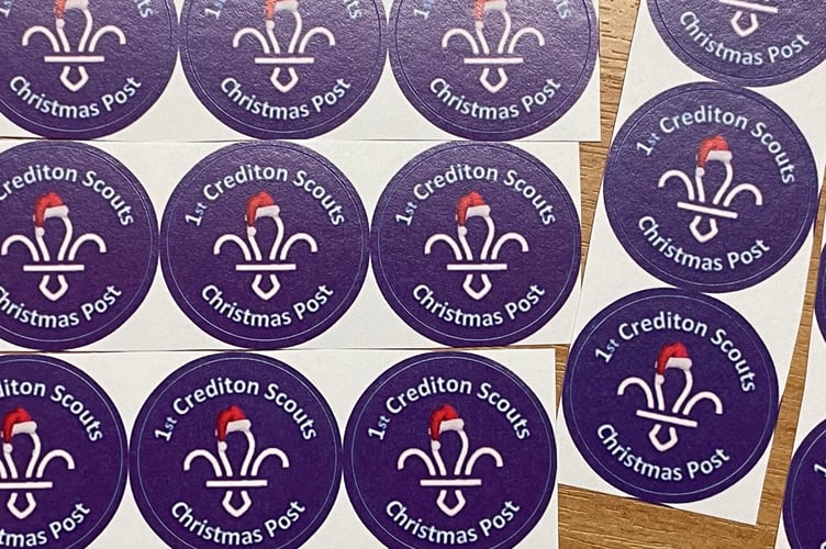 Scout Post stamps.  AQ 9279